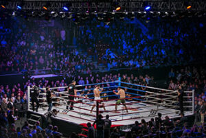 wrestling arena
